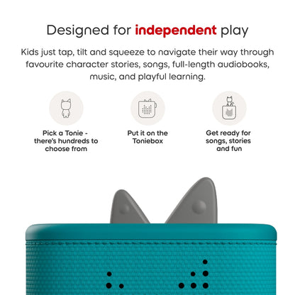 Toniebox 2 and Creative Rubie - Teal 6