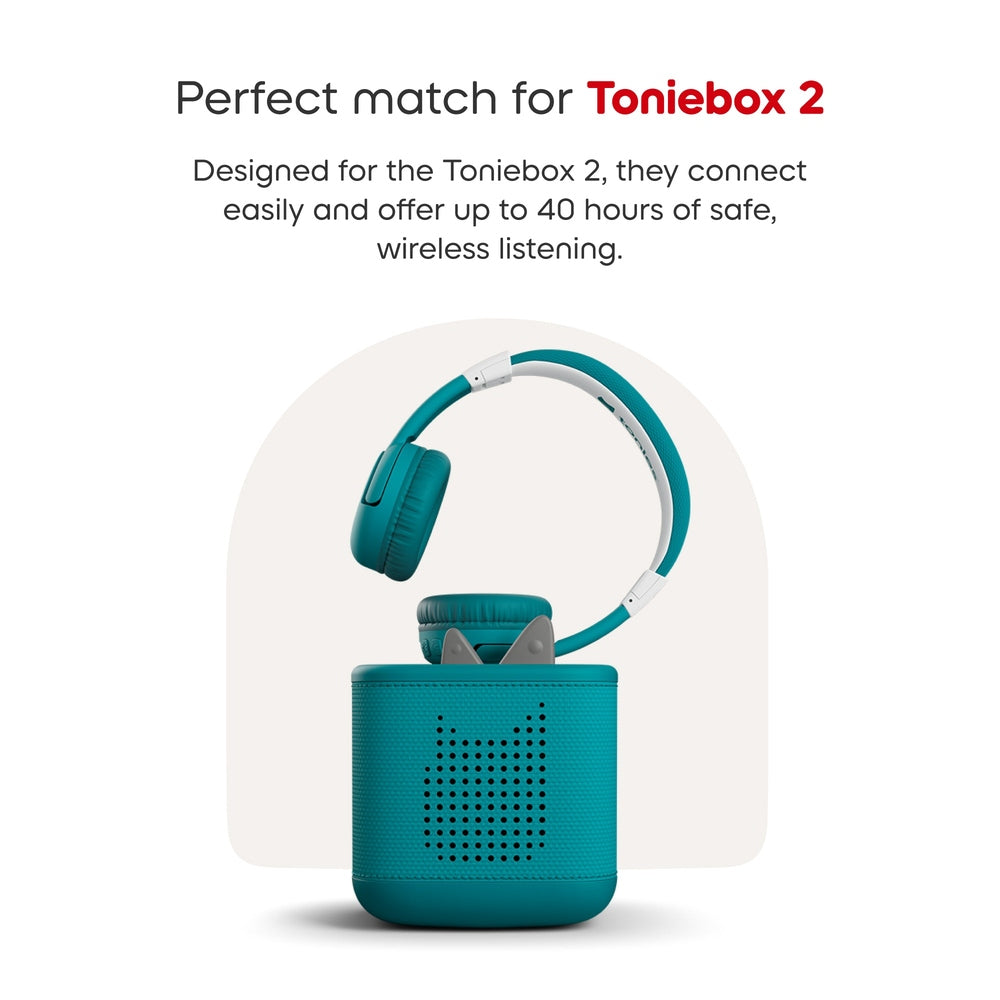 Toniebox 2 Bluetooth Headphones - Tropical Teal 7