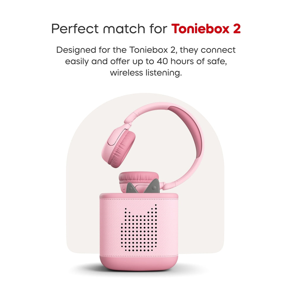 Toniebox 2 Bluetooth Headphones - Cloud Pink 7