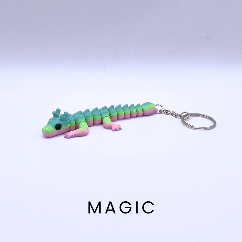 Elemental Dragon Key Charm 4