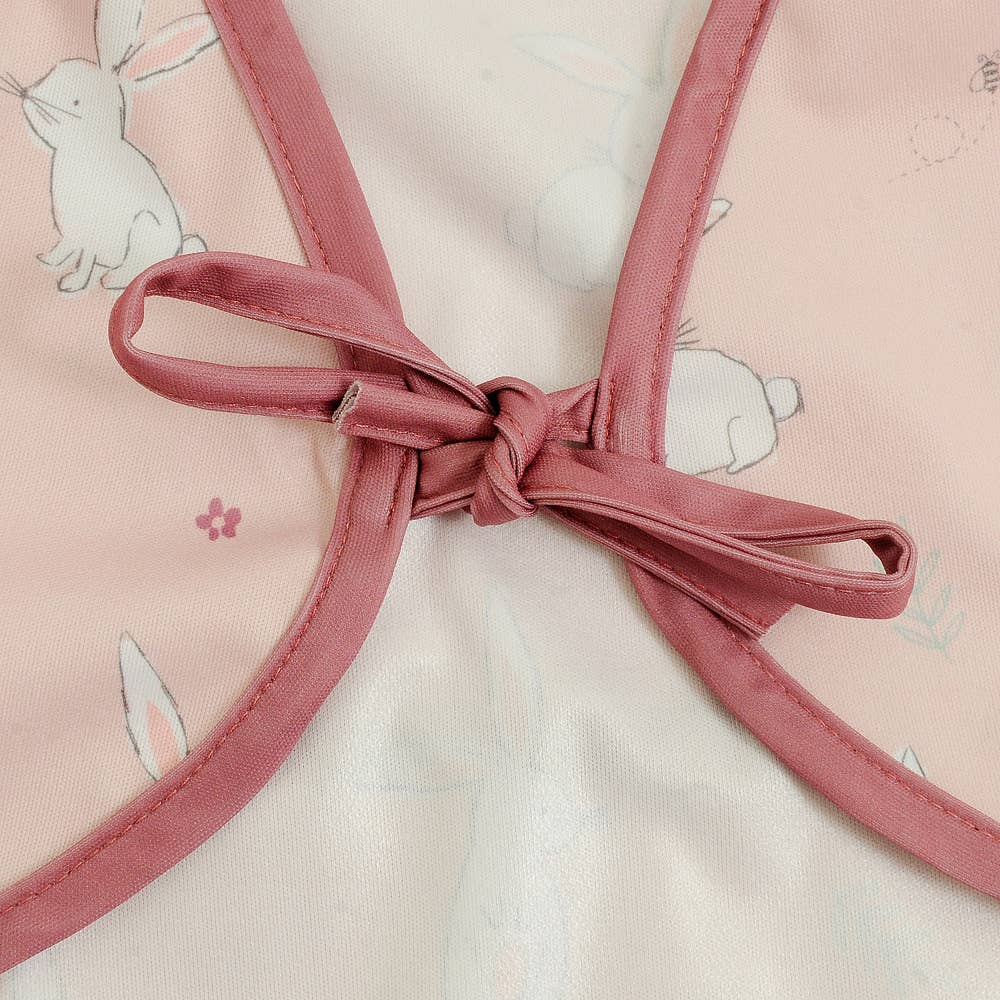 Coverall Feeding Bib - Bunnies 2