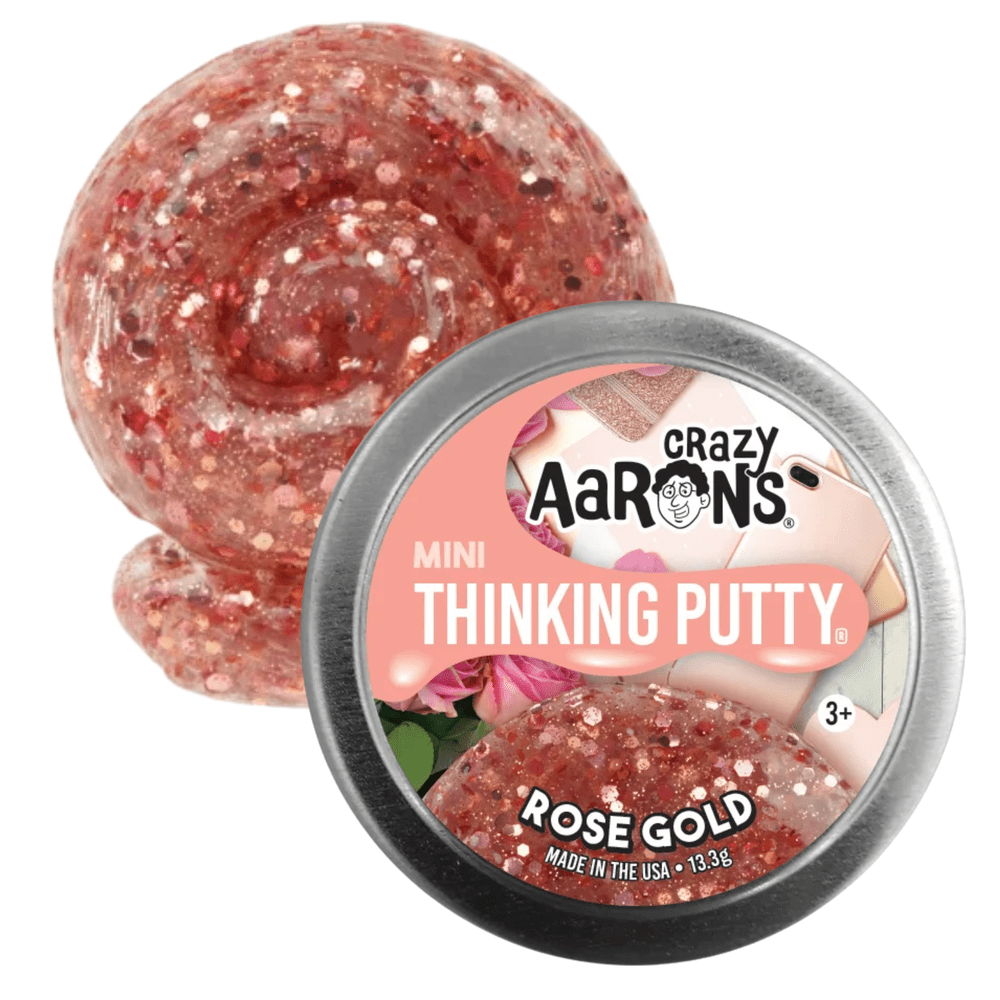 Mini Thinking Putty - Rose Gold 1