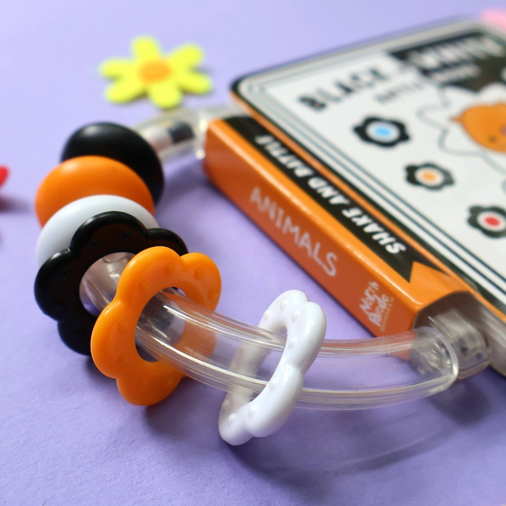 Animals - Children's Black & White Rattle Book 4