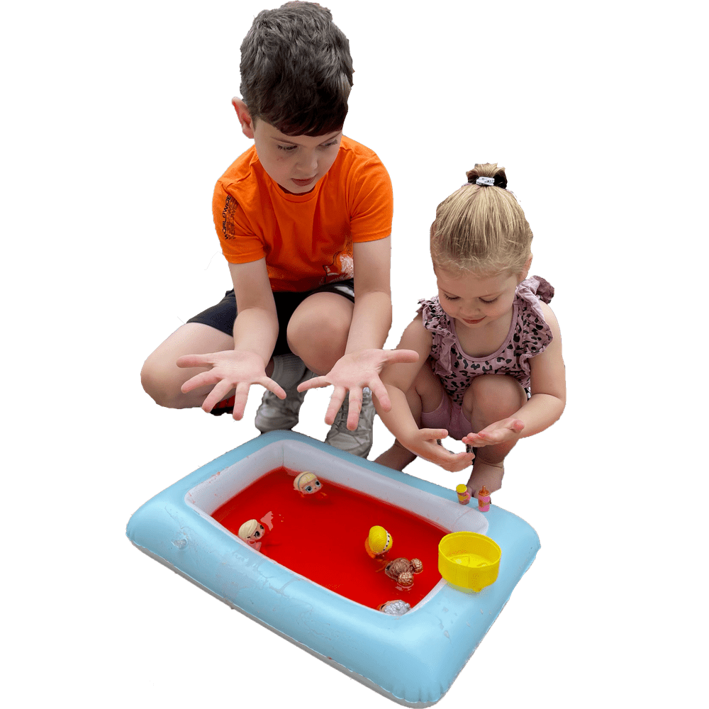 Zimpli Inflatable Play Tray - Children's Messy Play Sandbox 5