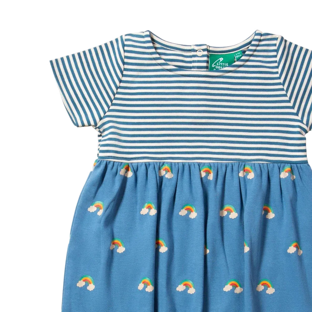 Blue Rainbows Easy Peasy Summer Dress 4