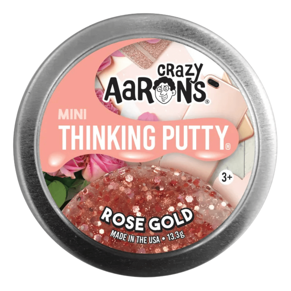 Mini Thinking Putty - Rose Gold 4