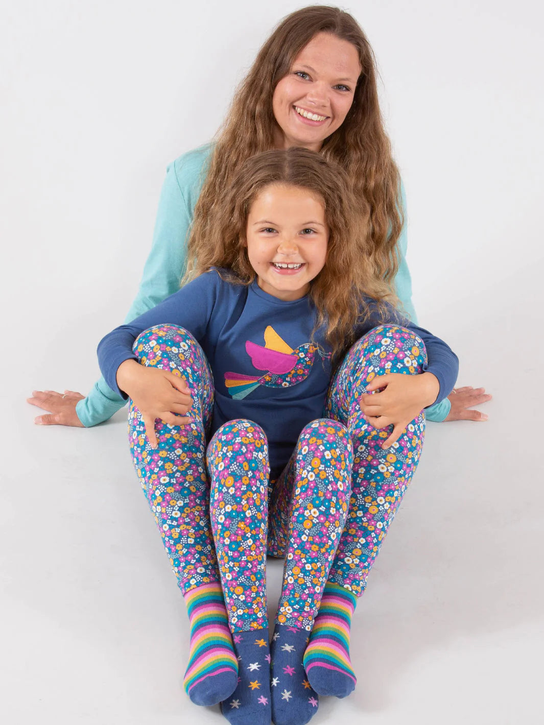 Adult Lytchett Leggings Faraway Ditsy 4