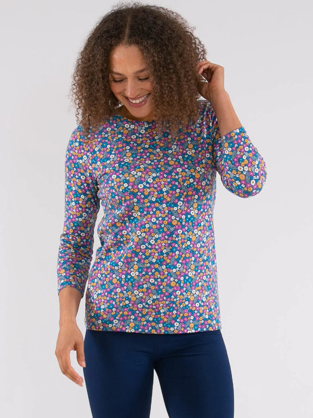 Tarrant Jersey Top Faraway Ditsy 1