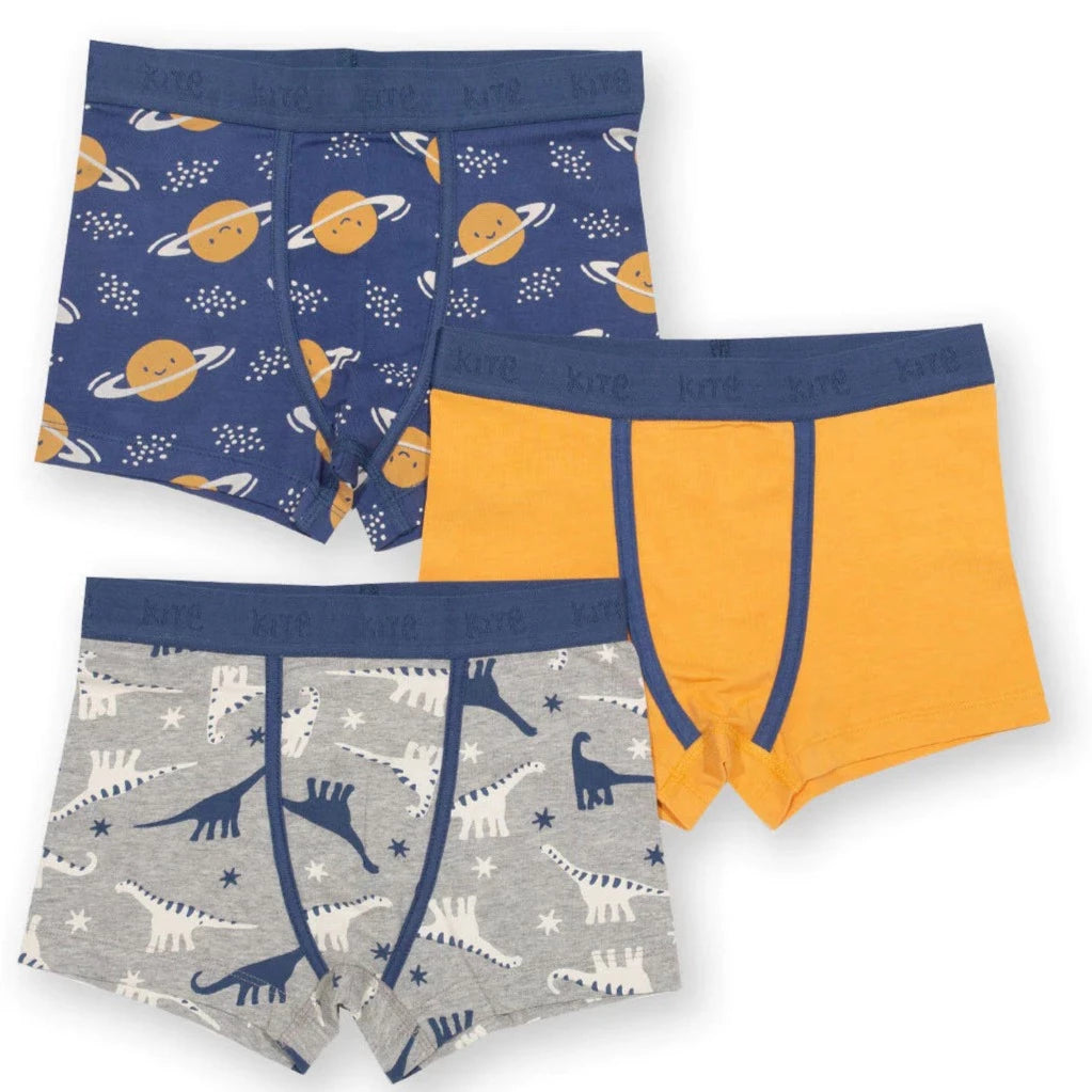 Dino Saturn Trunks 3pk 1