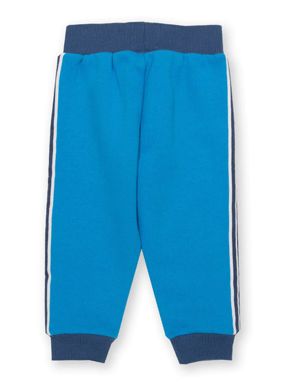 Side Stripe Joggers Blue