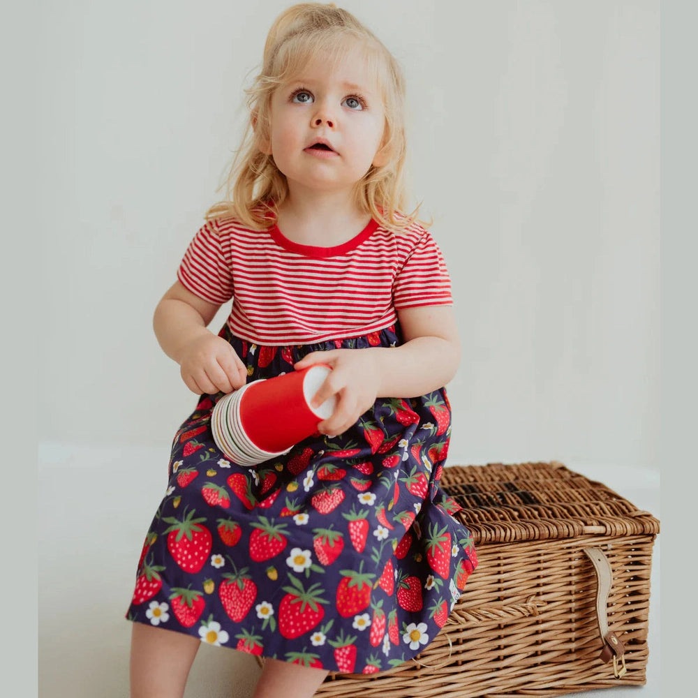 Strawberry/Stripe Dress 2