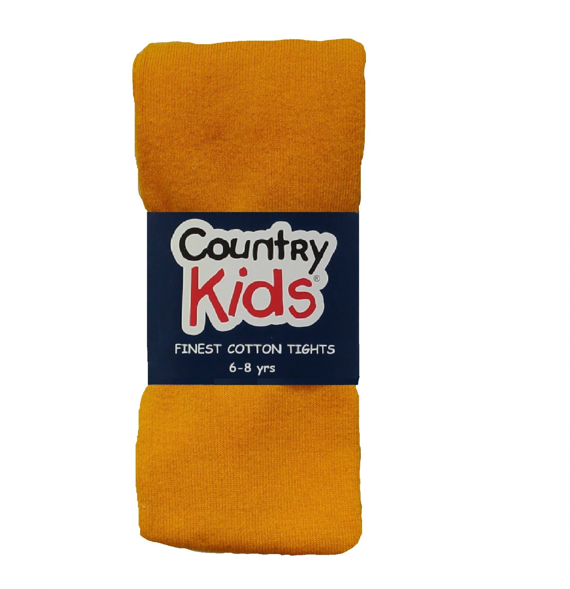 Luxury Cotton Tights - Mustard 1