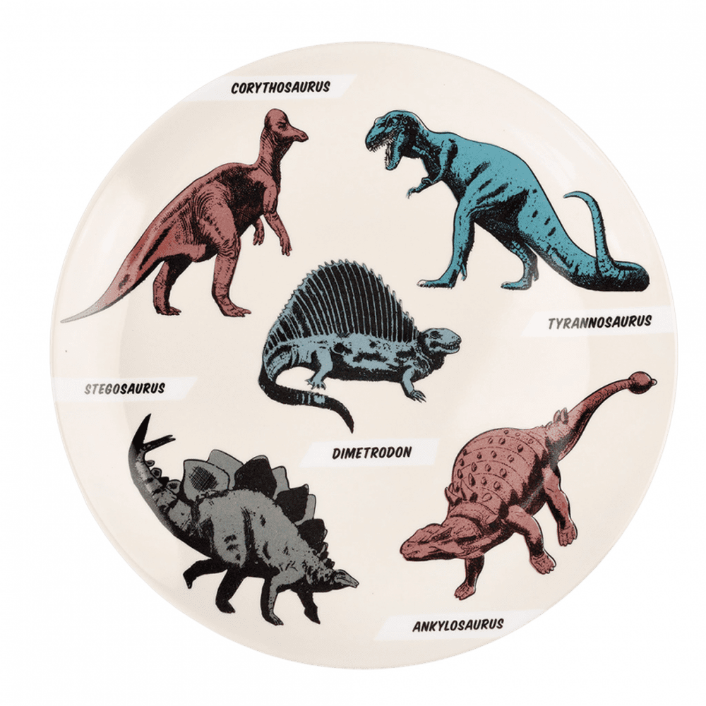 Rex London Melamine Plate - Prehistoric Land 