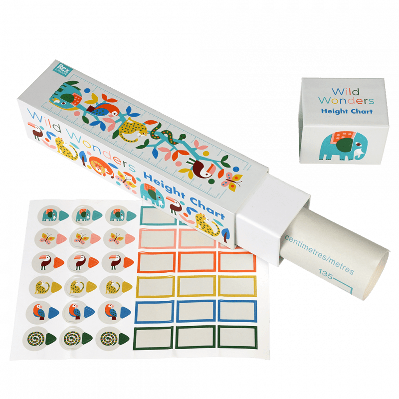 Wild Wonders Height Chart 2