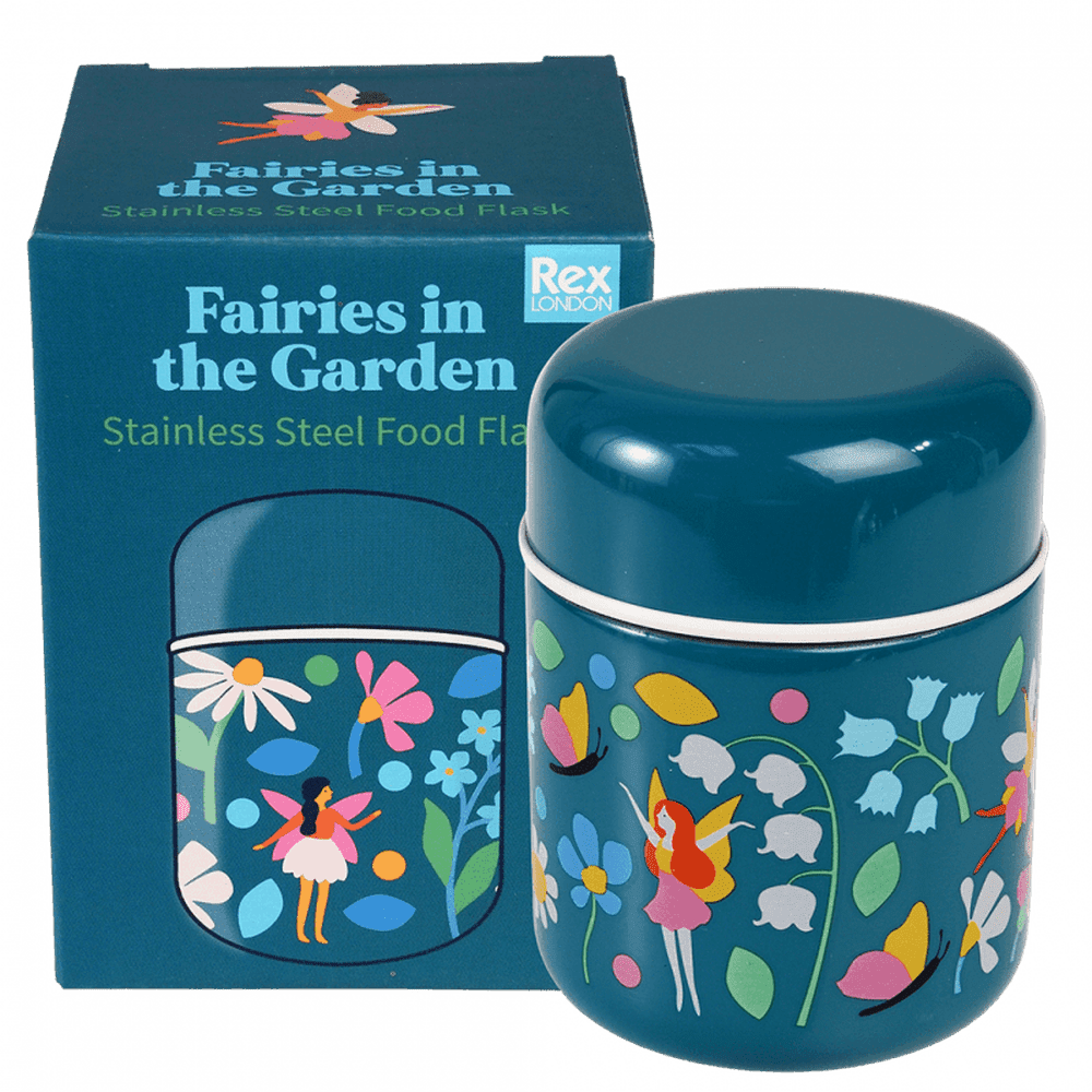 Stainless Steel Food Flask - Fairies 1