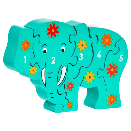 Green Elephant 1-5 Jigsaw - 30th Birthday Limited Edition 1