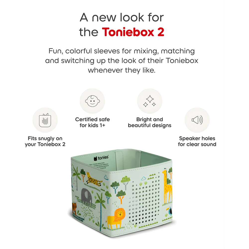 Jungle Toniebox 2 Sleeve 2