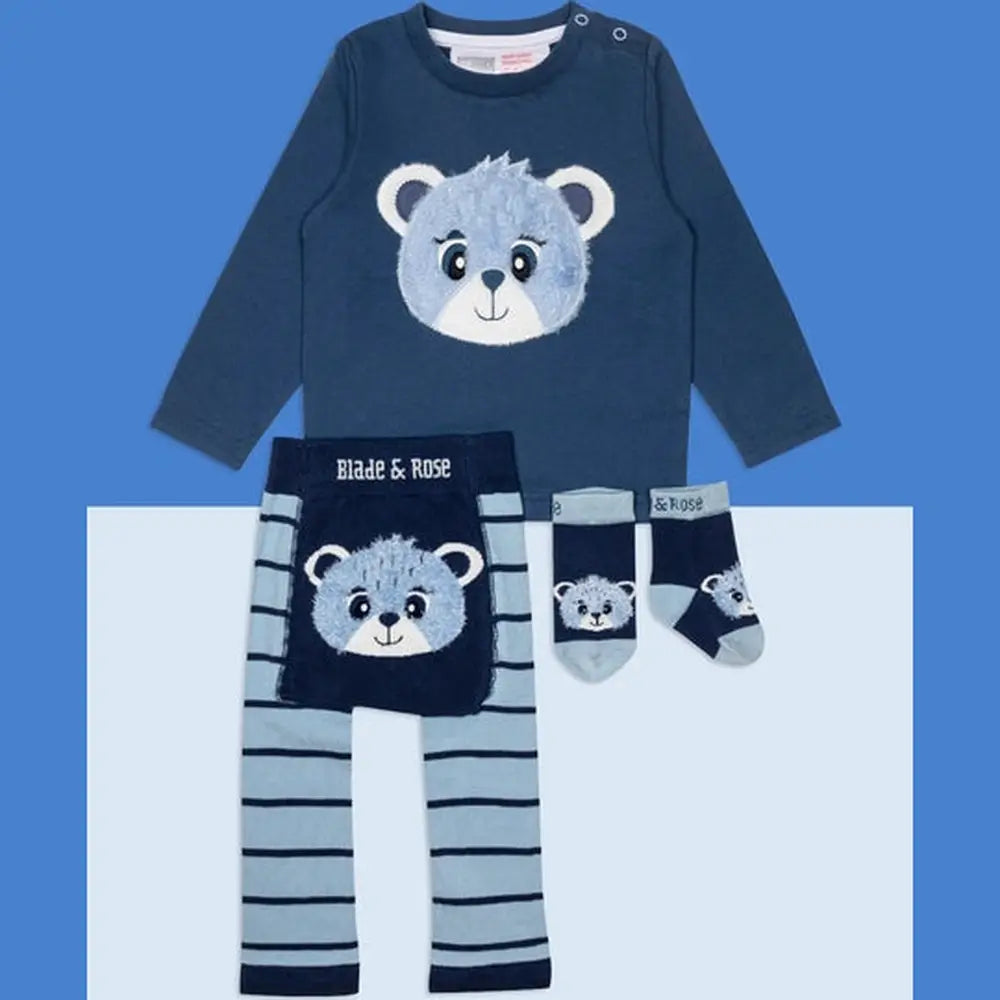 Blade & Rose Preston the Bear Knitted Leggings 