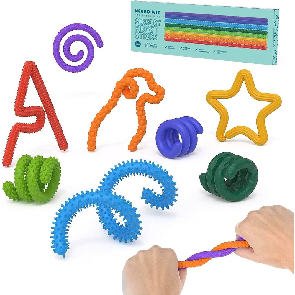 Sensory Fidget Sticks 8-Pack 1