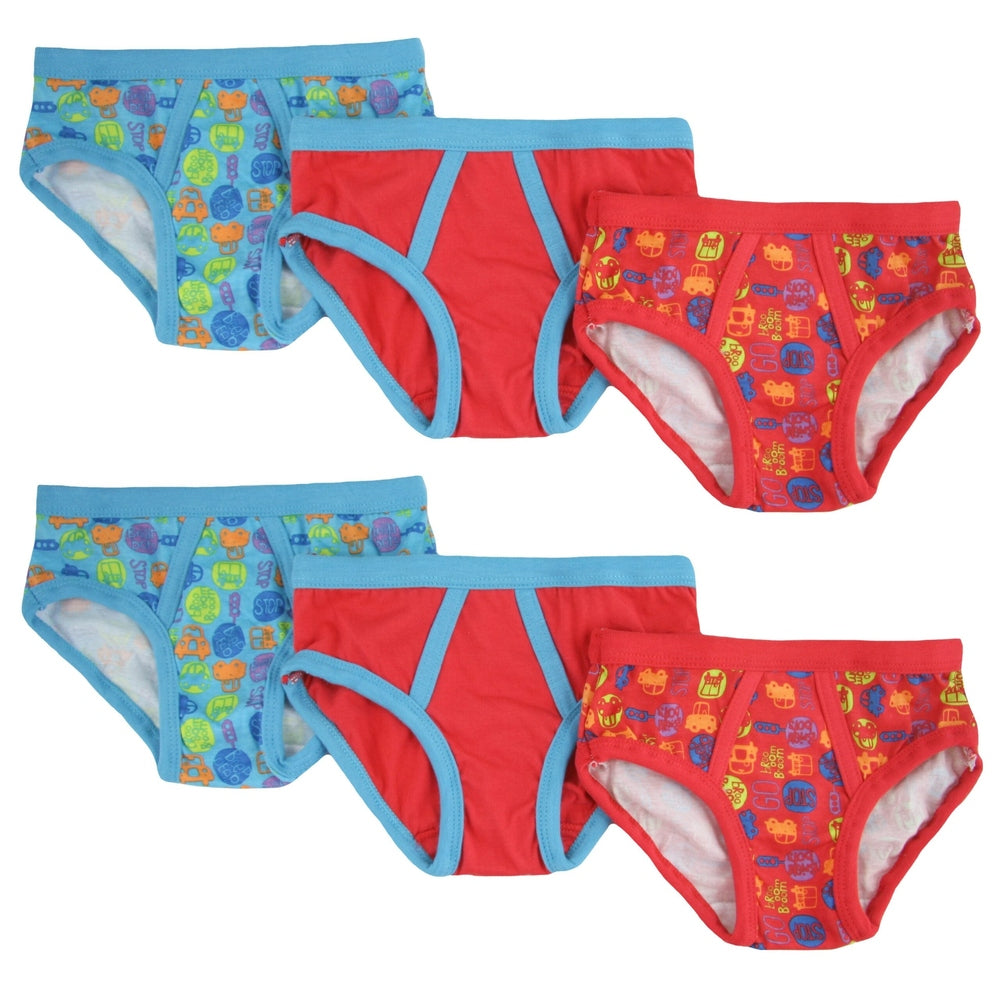 Toddlers Vehicle Briefs Pack 1