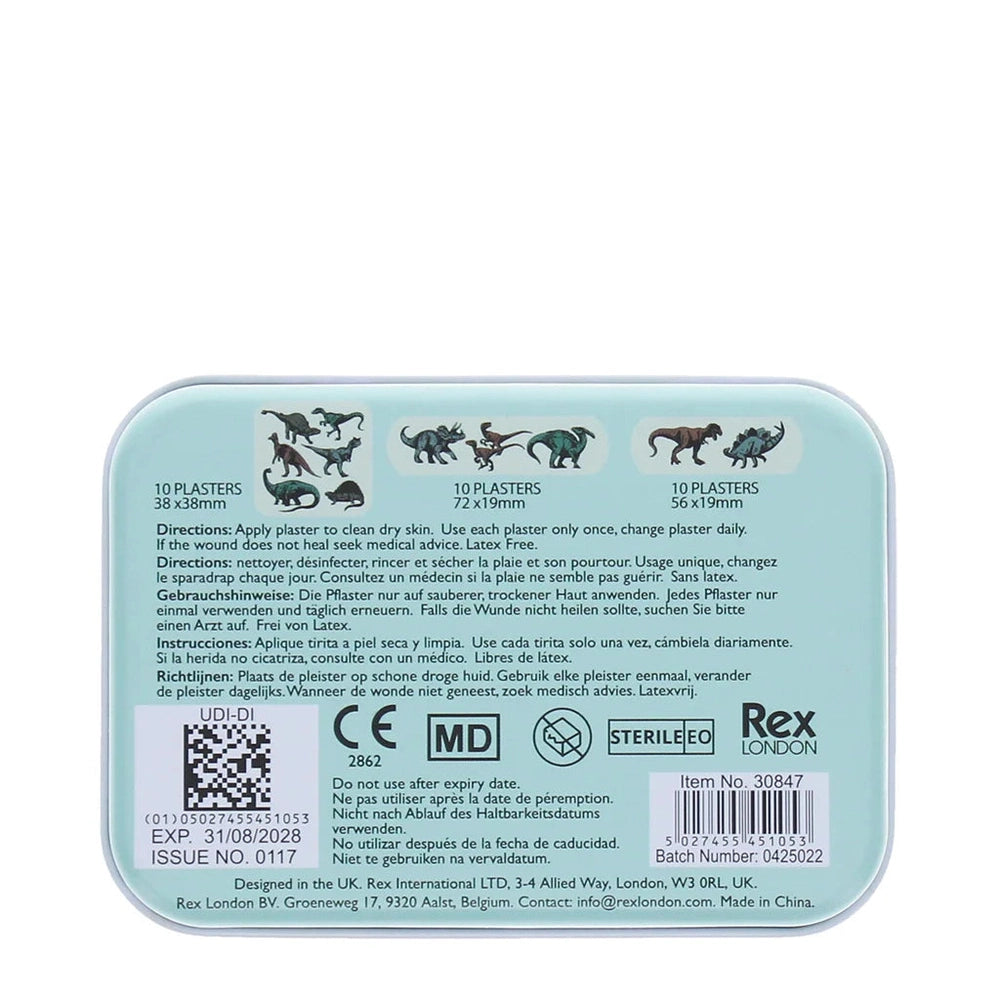 Plasters in a Tin - Dinosaurs 2