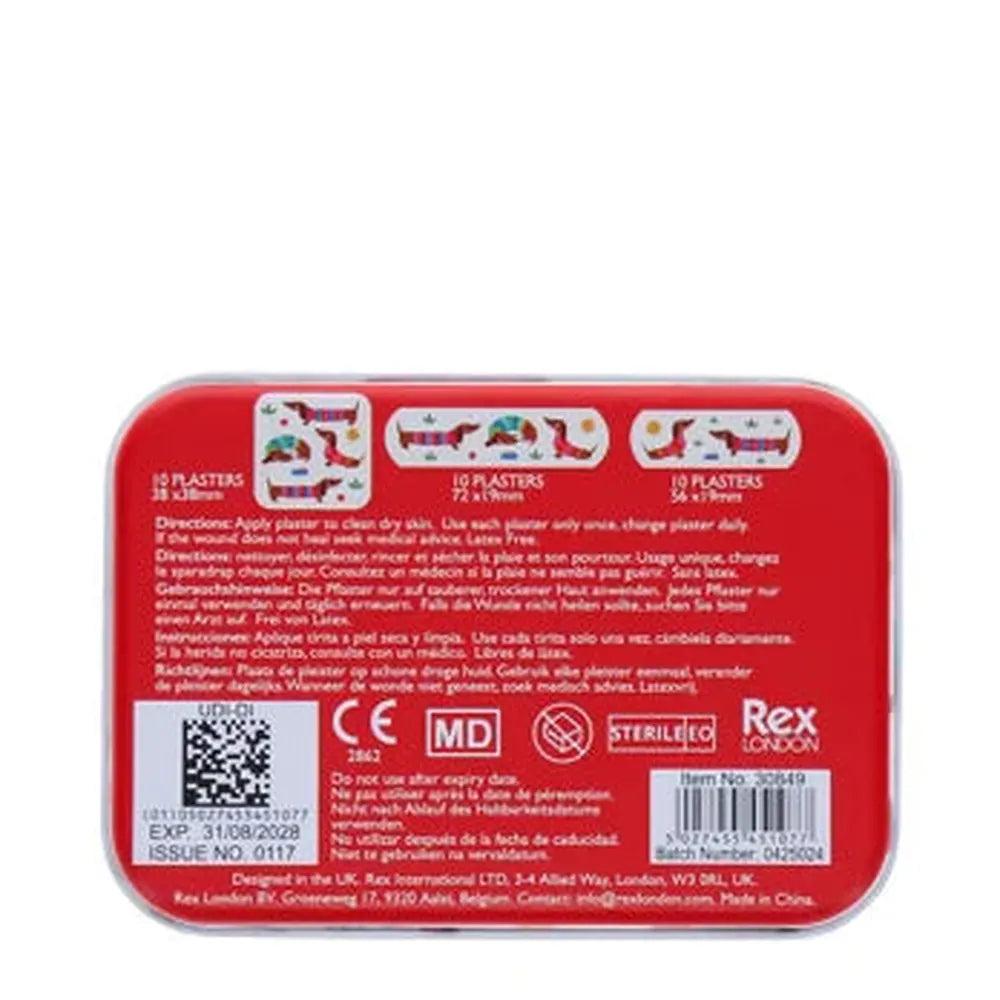 Plasters in a Tin - Sausage Dog 2