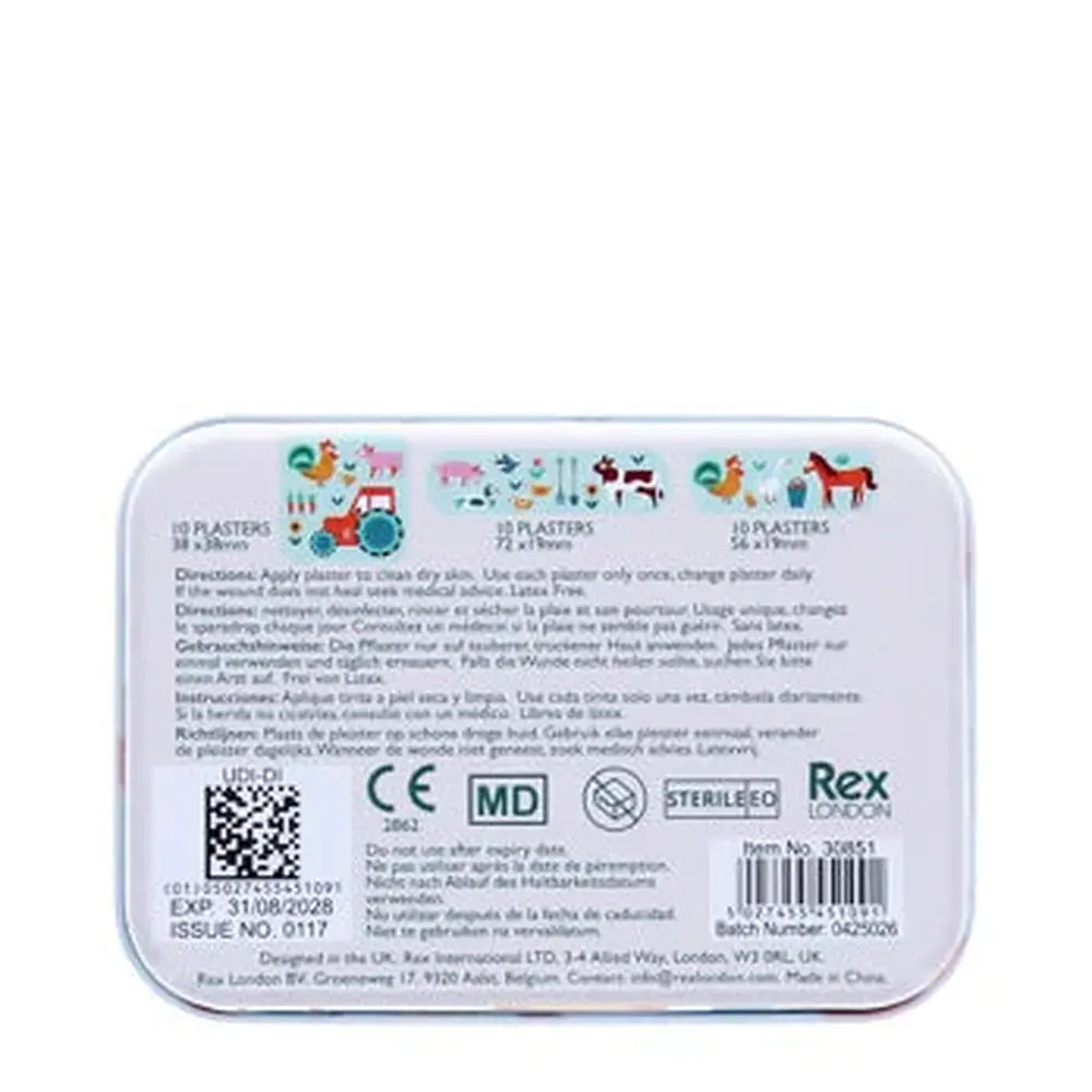 Plasters in a Tin - On The Farm 2