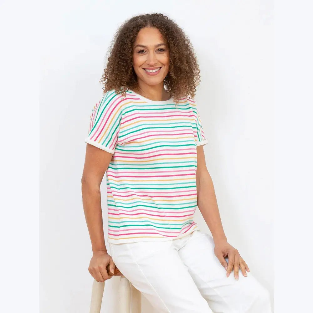 Kite Creech Knit Top Rainbow 