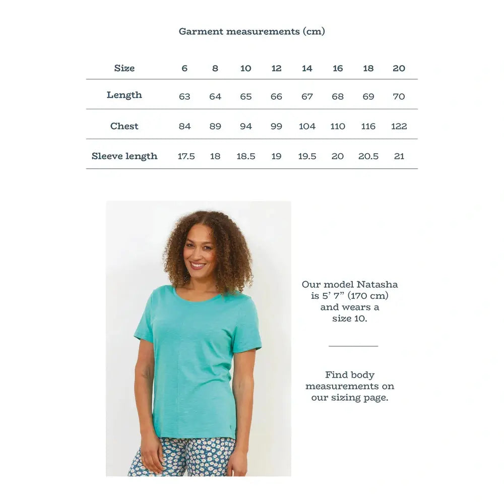 Kite Sandford Slub Jersey Top Spearmint 