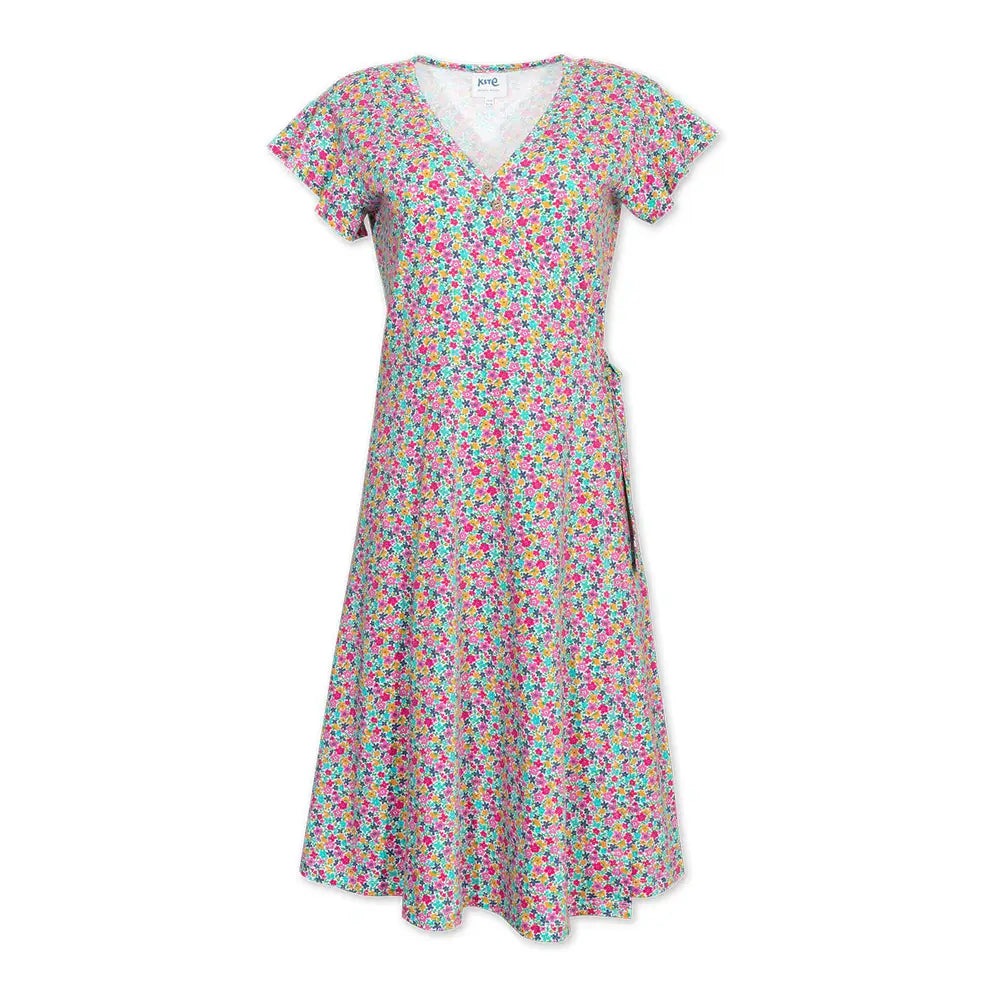 Kite Highcliffe Jersey Wrap Dress Petal Perfume 