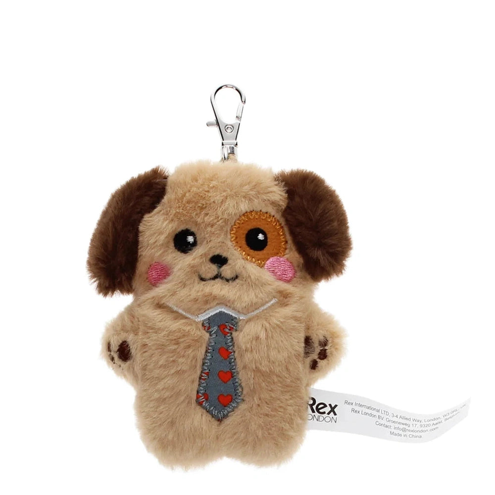 Fluffy Key Ring / Bag Charm - Dog 2