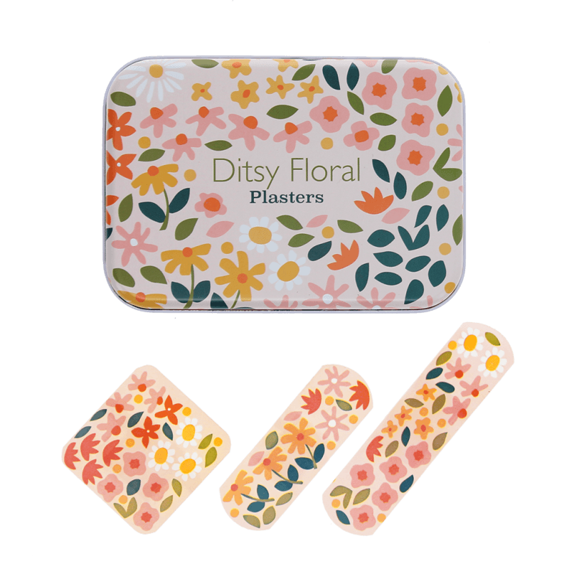 Plasters in a Tin - Ditsy Floral