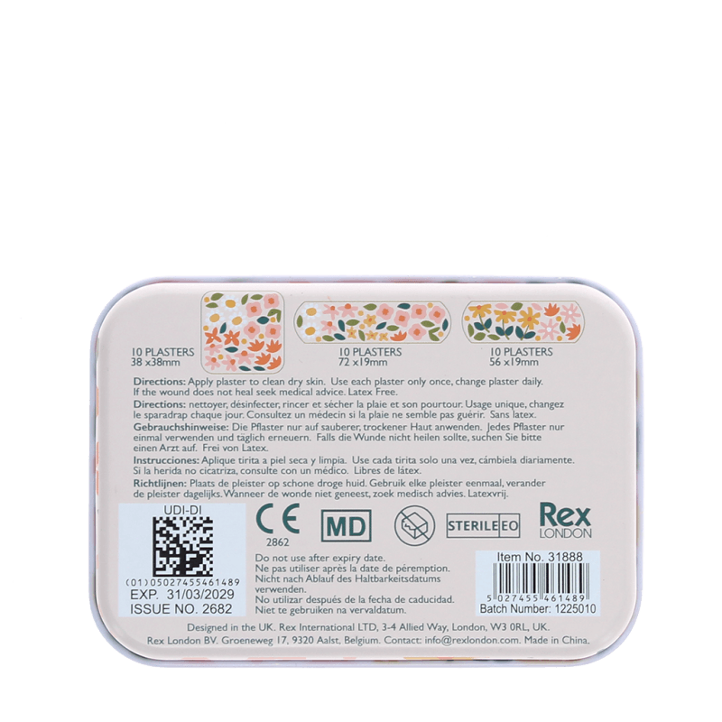 Plasters in a Tin - Ditsy Floral