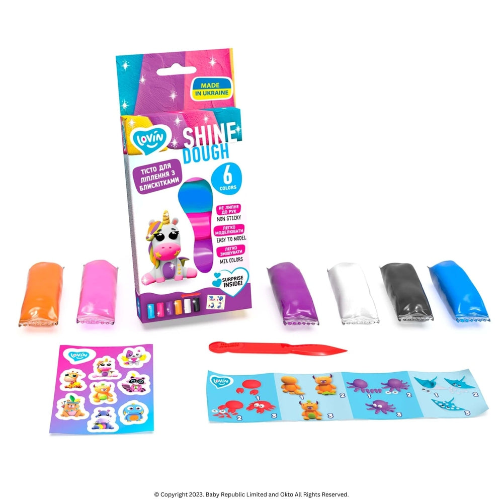 Lovin™ Modelling Dough Set - Shine 2