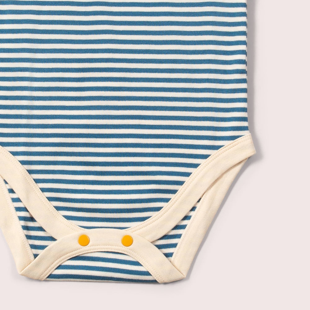 Blue Rainbows Organic Baby Bodysuit Set 2 Pack 6