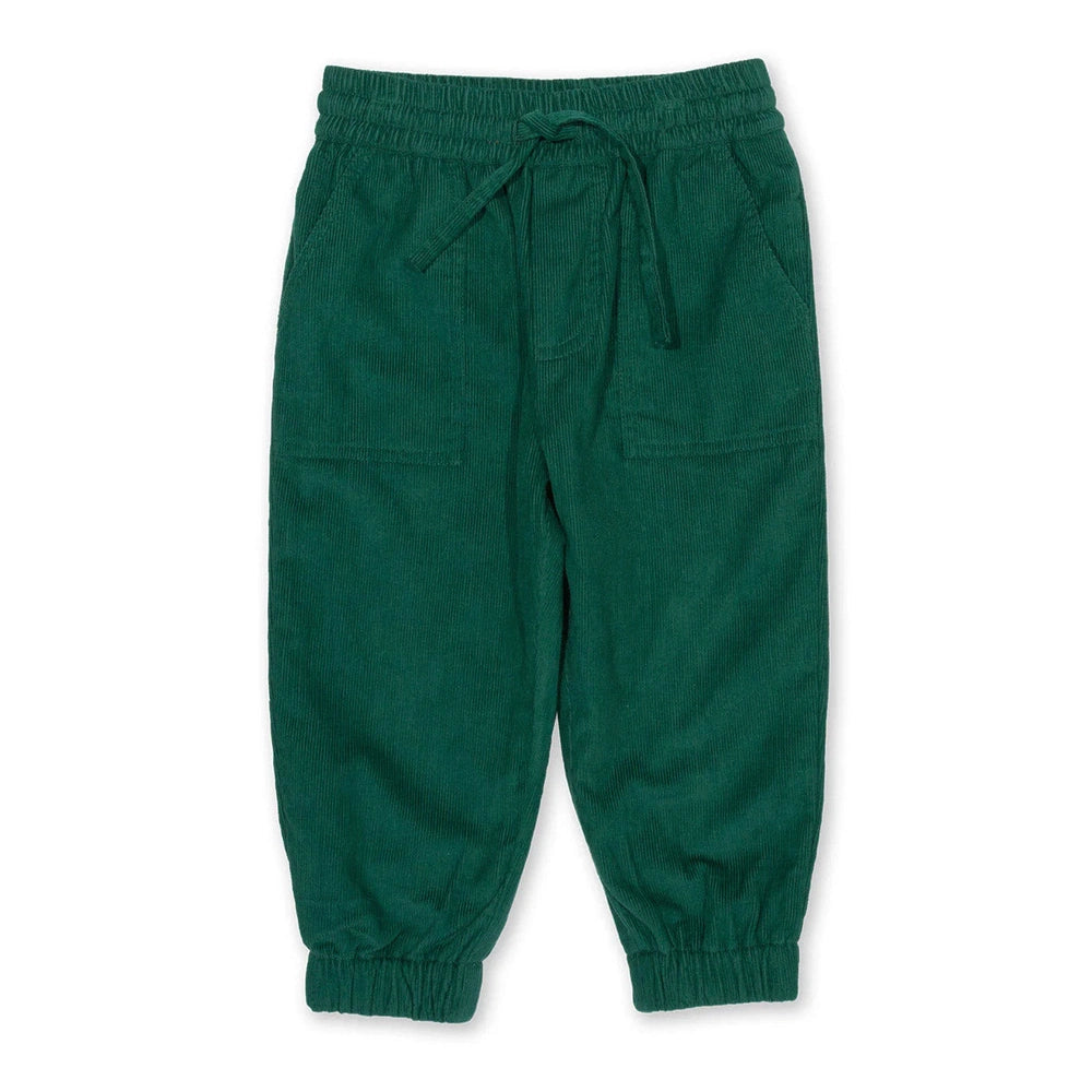 Cosy Cord Pull Ons - Green 1