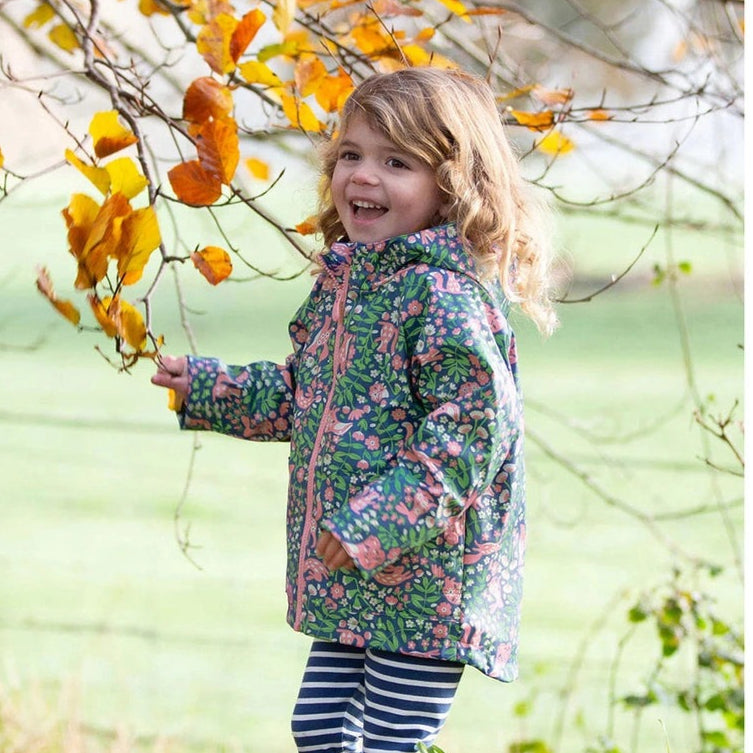 Forest Fauna Splash Coat 2