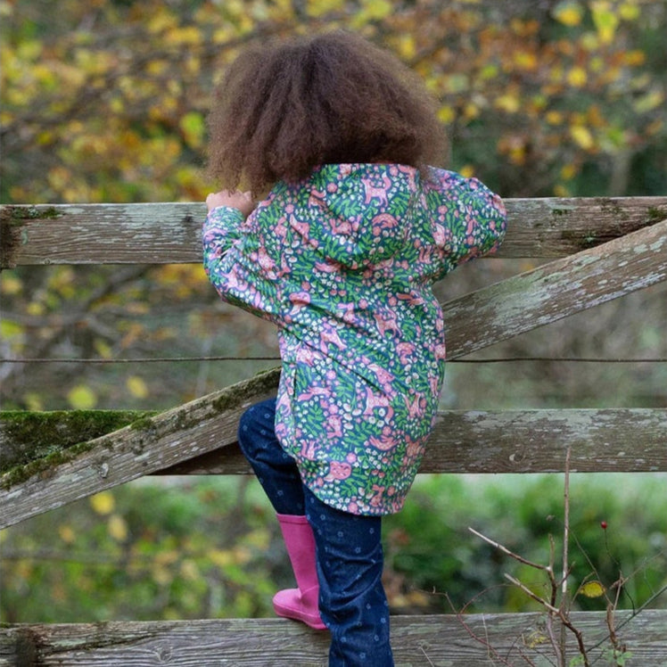 Forest Fauna Splash Coat 3