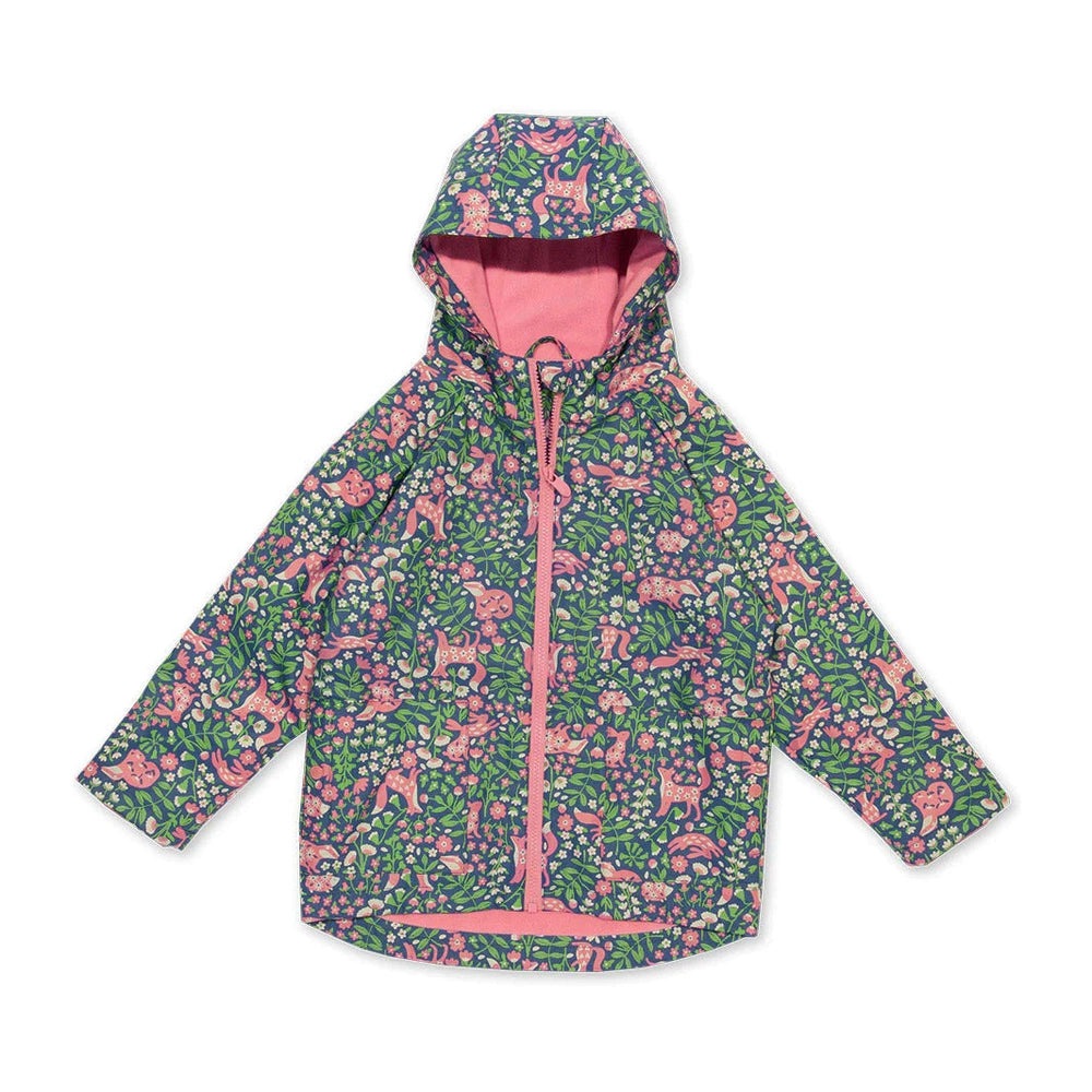 Forest Fauna Splash Coat 1