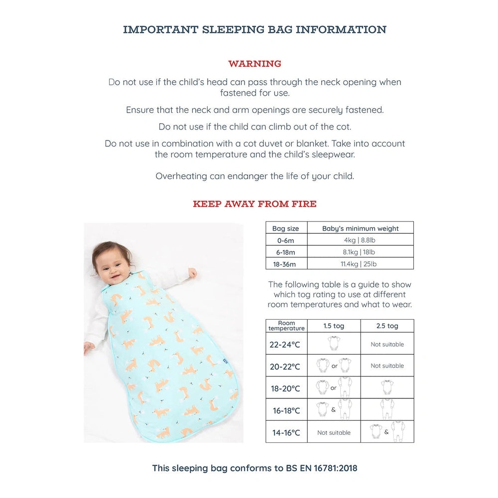 Fox And Dove Sleeping Bag 4