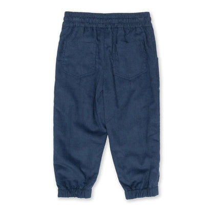 Cosy Cord Pull Ups - Navy 3