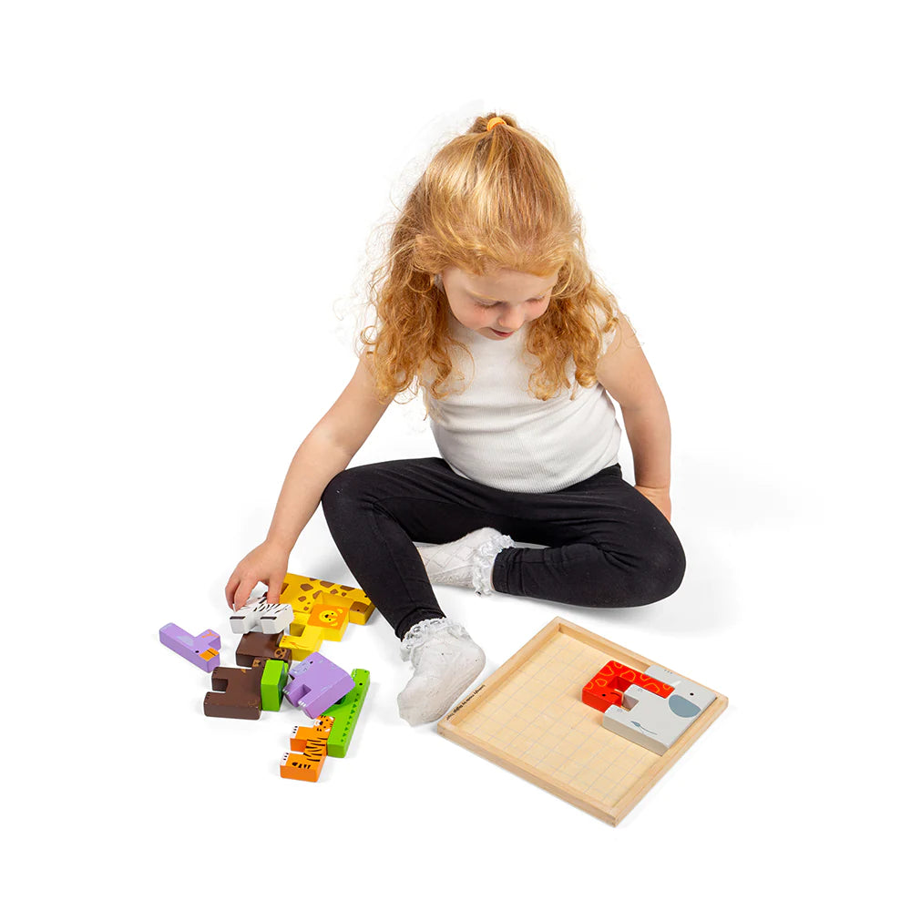 Animal Lock-A-Block Puzzle 4