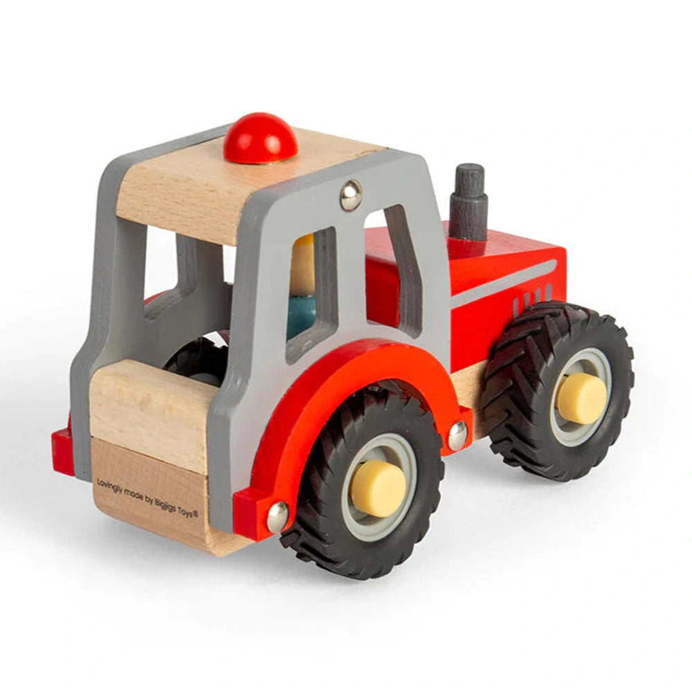 Bigjigs Red Tractor 