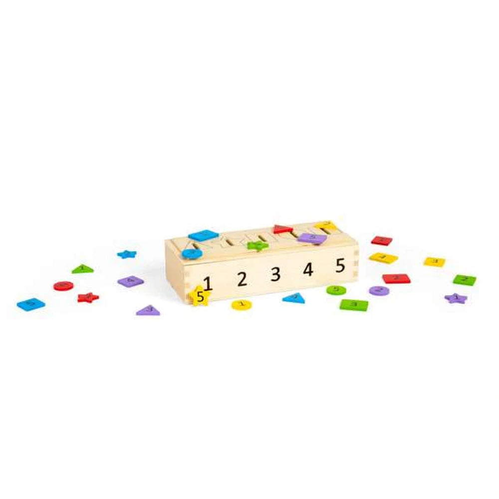 Wooden Sorting Box 4