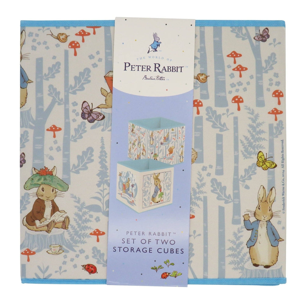 Peter Rabbit Fabric Storage Cubes – Pack of Two 1