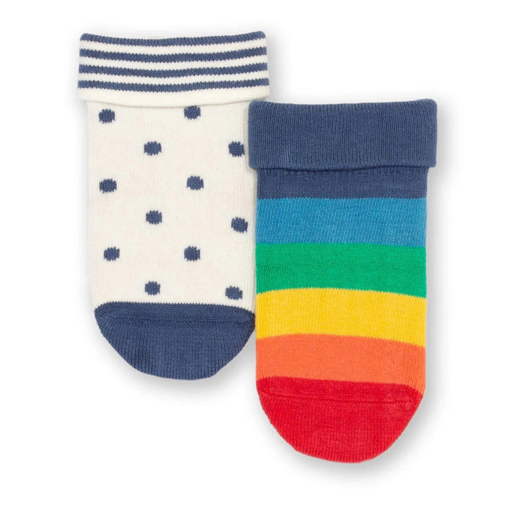 Rainbow Dot Socks 1
