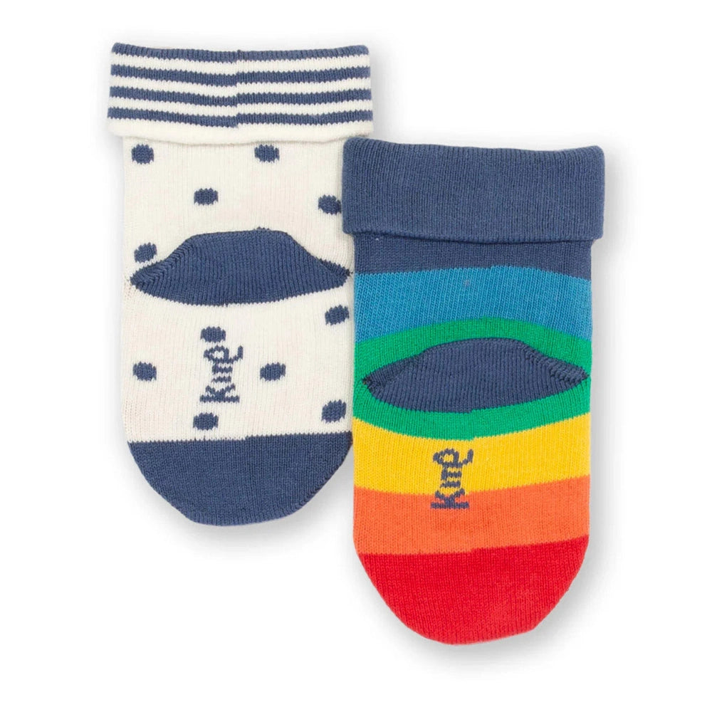Rainbow Dot Socks 2