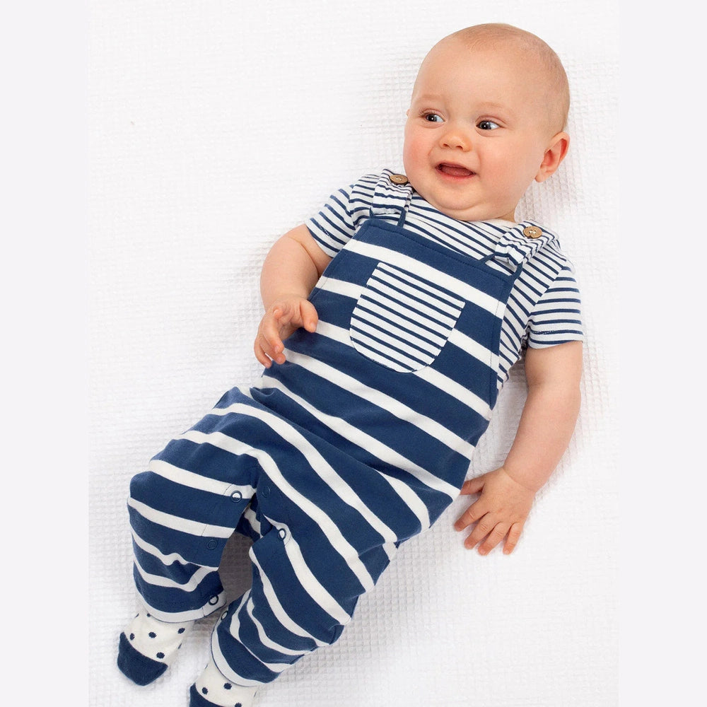 Stripy Dungarees 2