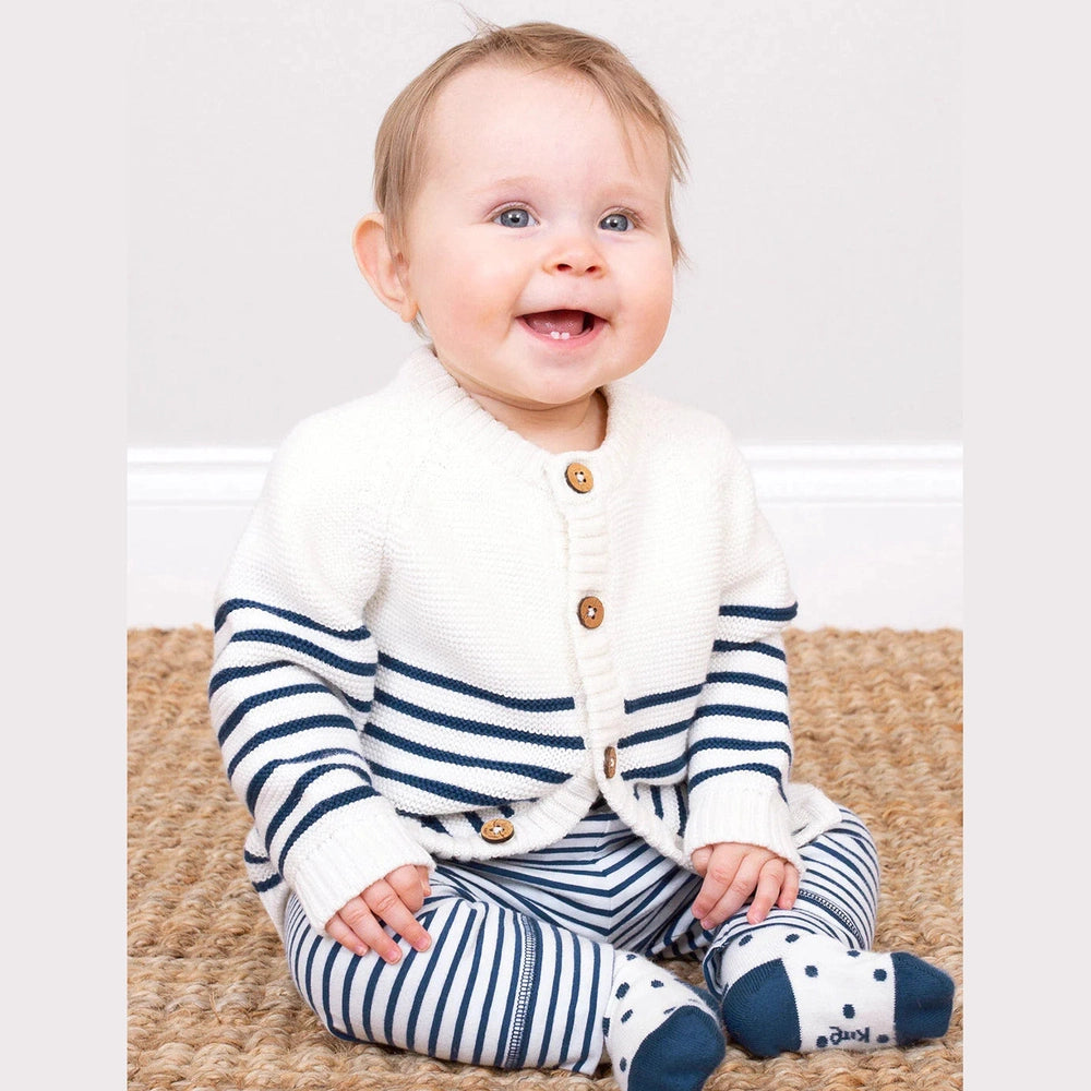 My First Cardi - Classic Stripe 2