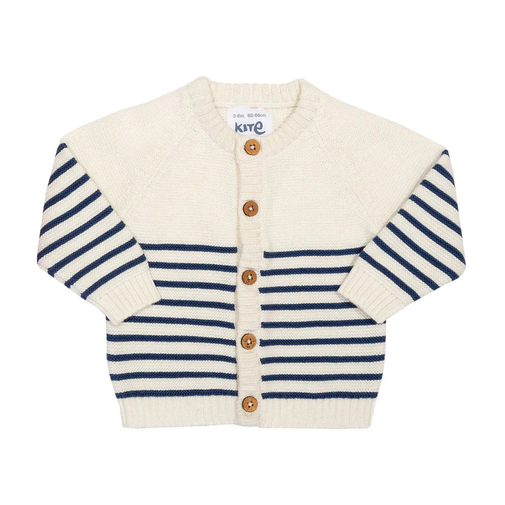 My First Cardi - Classic Stripe 1